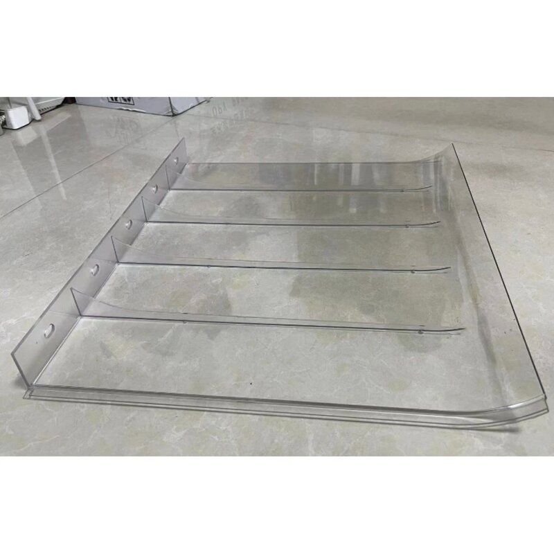 Nevidljiva Nadstrešnica 50x50cm Providna – Zaštita za Vrata i Prozore - pogled 4