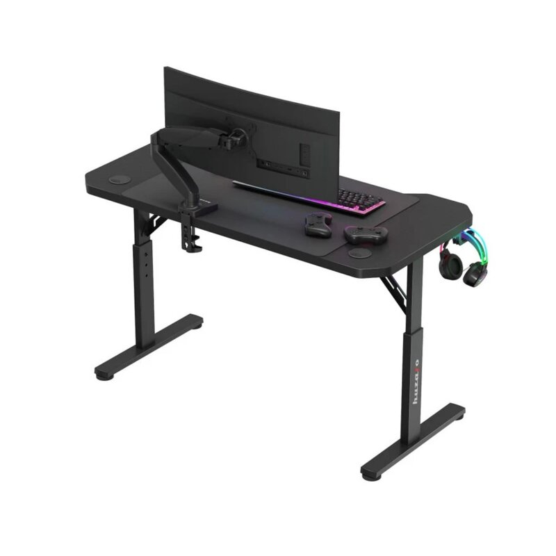 Huzaro Hero 2.6 Gaming sto, crni - pogled 4