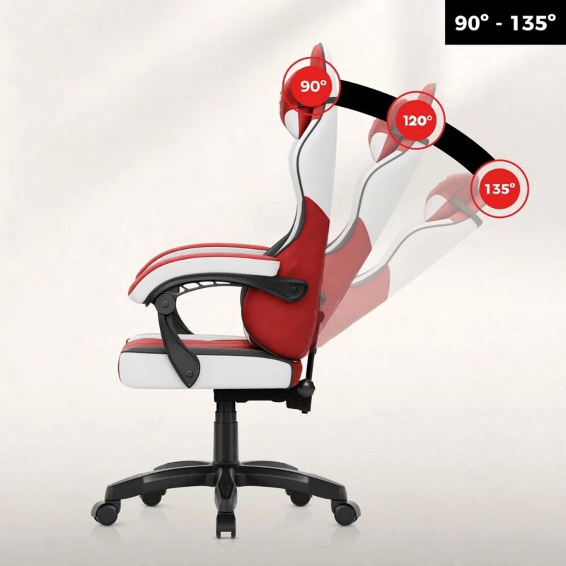 Huzaro Force 2.7 Gaming Stolica - Crvena - pogled 4