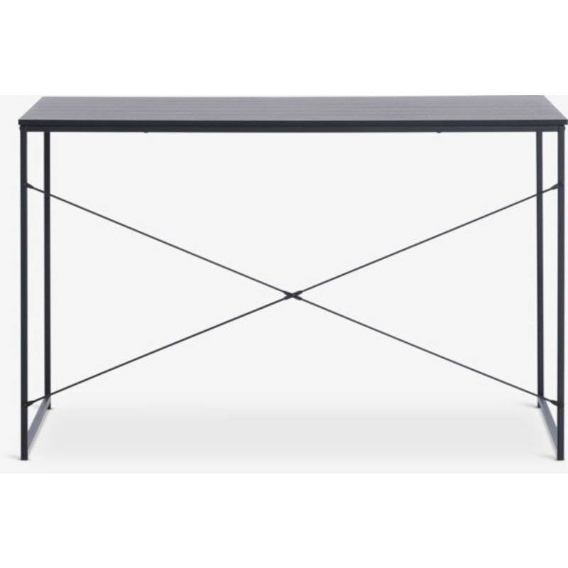 Radni sto ASTRUP 60x120 cm, crna - pogled 4