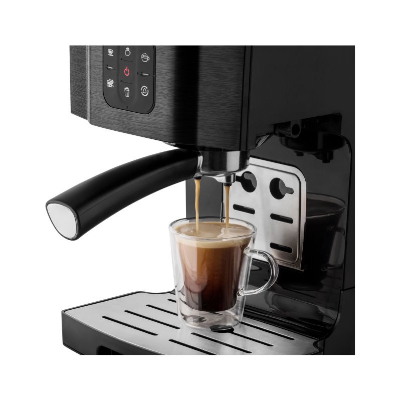 Sencor SES 4040BK aparat za espreso kafu, 1450W, 20 bar, crni - pogled 4