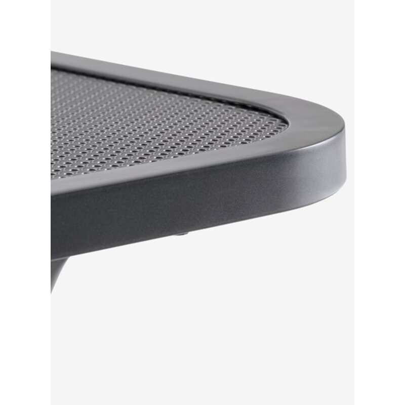 Baštenska bistro garnitura LARVIK, sto i 2 stolice, sklopiva, siva, Š60xD60 cm - pogled 4