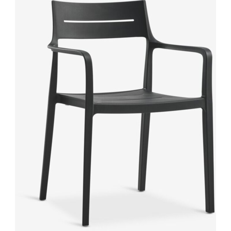 Baštenski set KAPPRUET sto 65x65 + 2 INGSTRUP stolice, crna - pogled 4