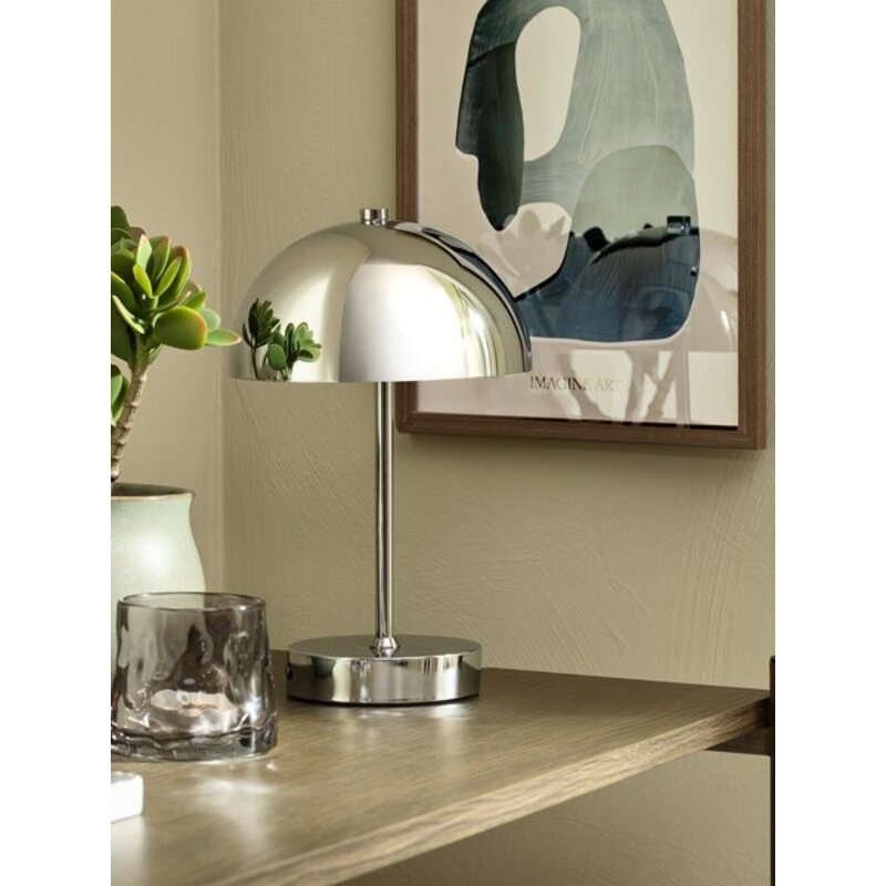 Lampa na baterije 16xV25cm hrom - pogled 4
