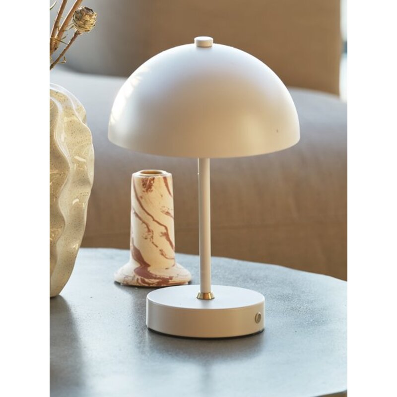 Lampa na baterije 16xV25cm Siva Na dodir Sa tajmerom - pogled 4