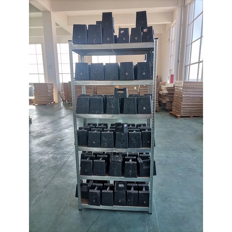 Metalna Montažna Polica 200x90x45cm, 6 Nivoa, Nosivost 175kg po Polici - pogled 4
