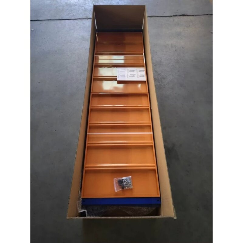 SuperHome Metalna Montažna Polica 200x200x60cm, 4 Nivoa, Nosivost 200kg po Nivou - pogled 4