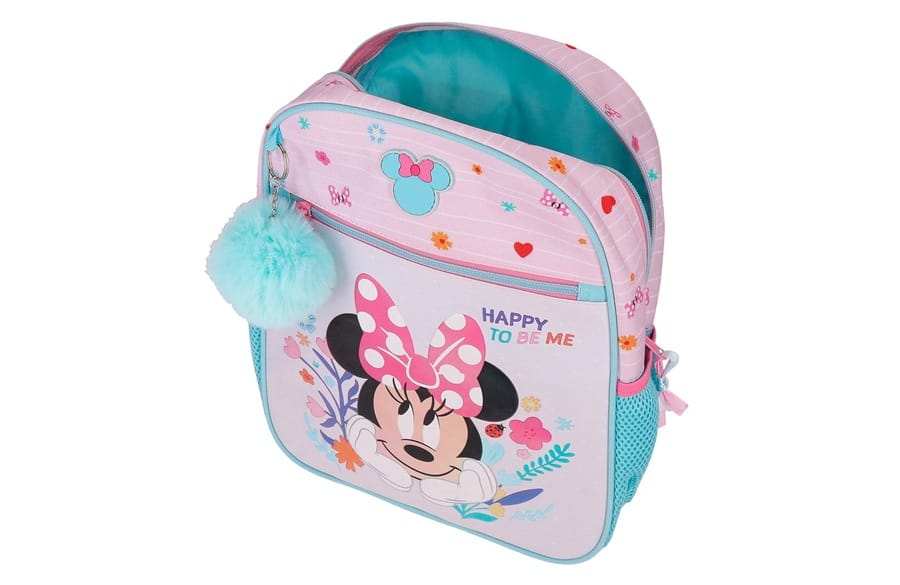 Ranac za vrtić 33cm Disney Minnie Happy To Be Me pink 43222 - pogled 4