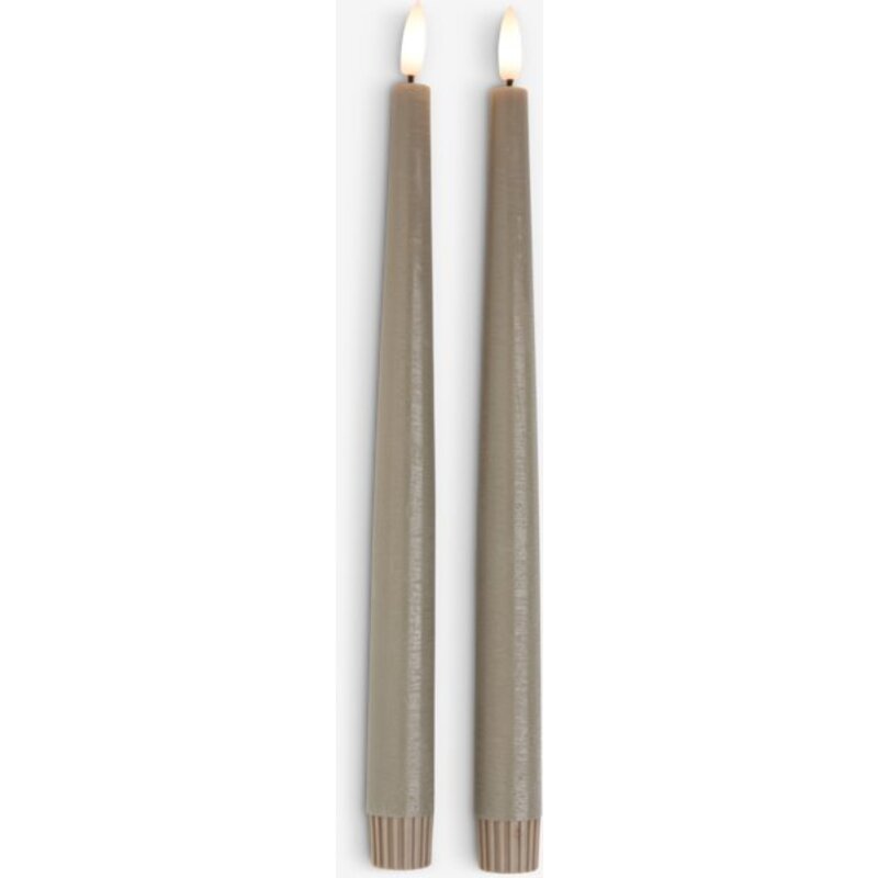 LED sveće V29cm Siva - pogled 4