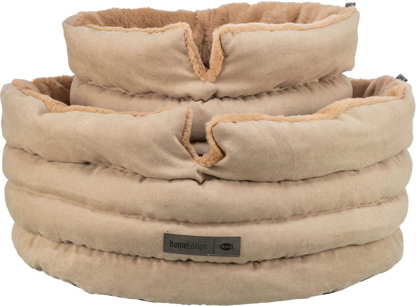 Okrugli krevet za pse 65cm Liano sand/brown TRIXIE 379854 - pogled 4