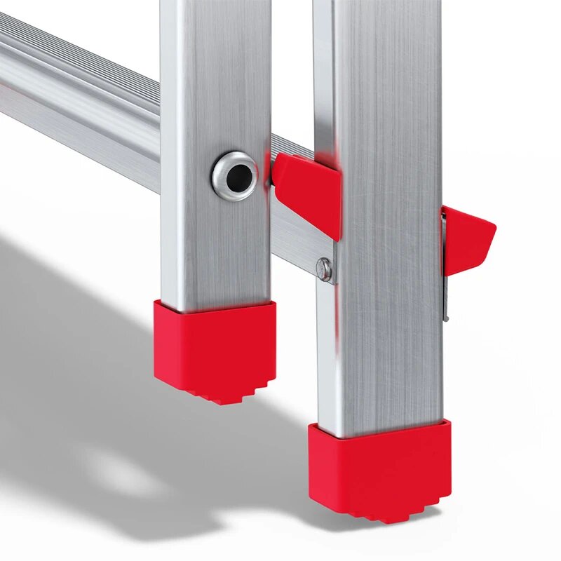 BAULICH Aluminijumske Kućne Merdevine 4+1, 5 Stepenika, Radna Visina 2,97m - pogled 4