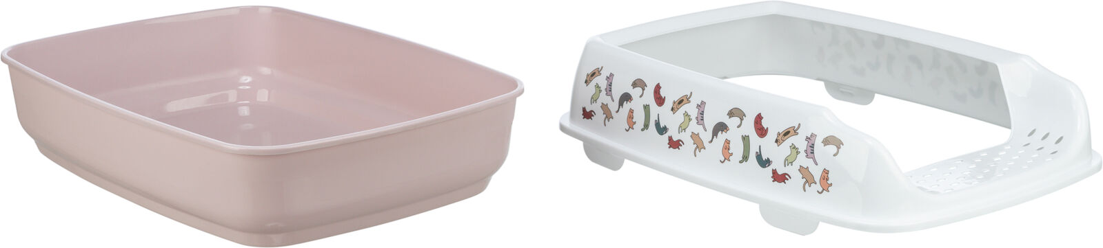 Toalet za mačke Delio light lilac TRIXIE 40399 - pogled 4
