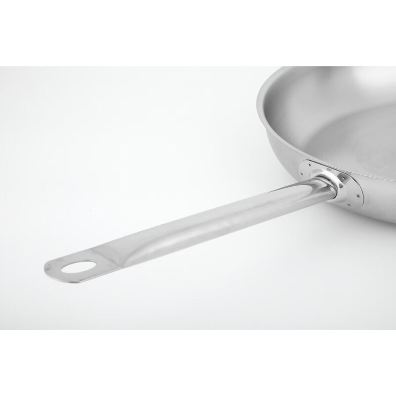 Profesionalni wok tiganj od nerđajućeg čelika (Inox) Ø30cm – Indukcija M-Pro - pogled 4