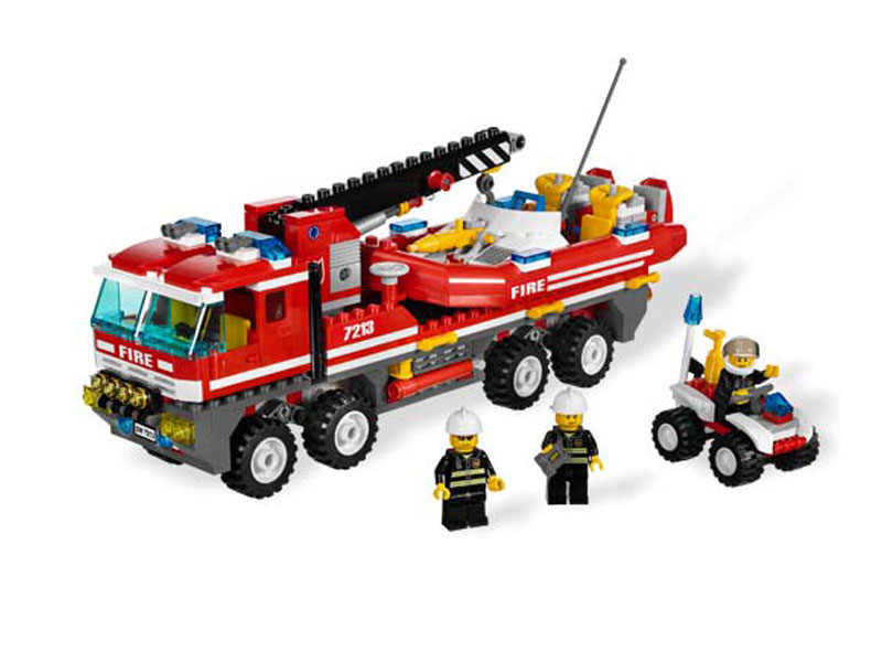 LEGO® City Vatrogasni kamion i brod LE7213 - pogled 4