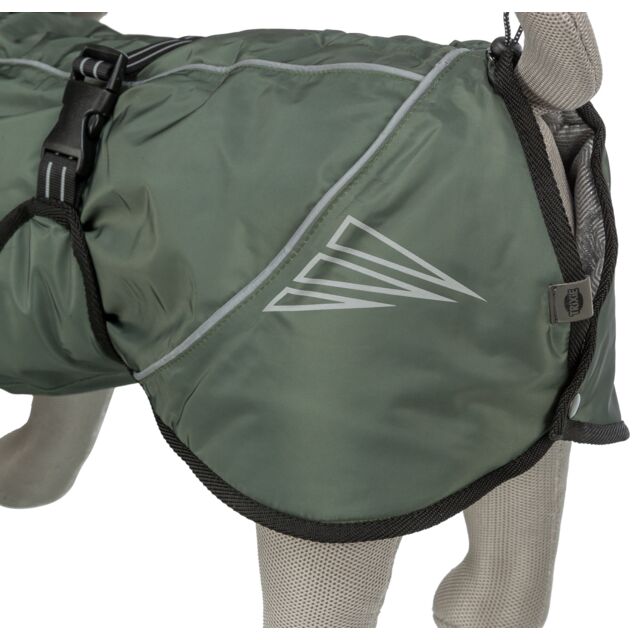 Zimsko termo odelo za pse Explore olive veličina L 55cm TRIXIE 6804206 - pogled 4
