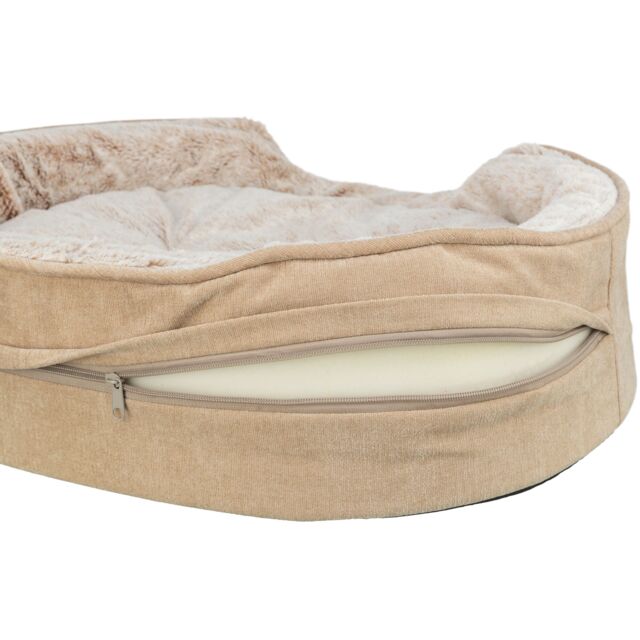 Ortopedski krevet za pse 110cm Lino Vital beige TRIXIE 374067 - pogled 4