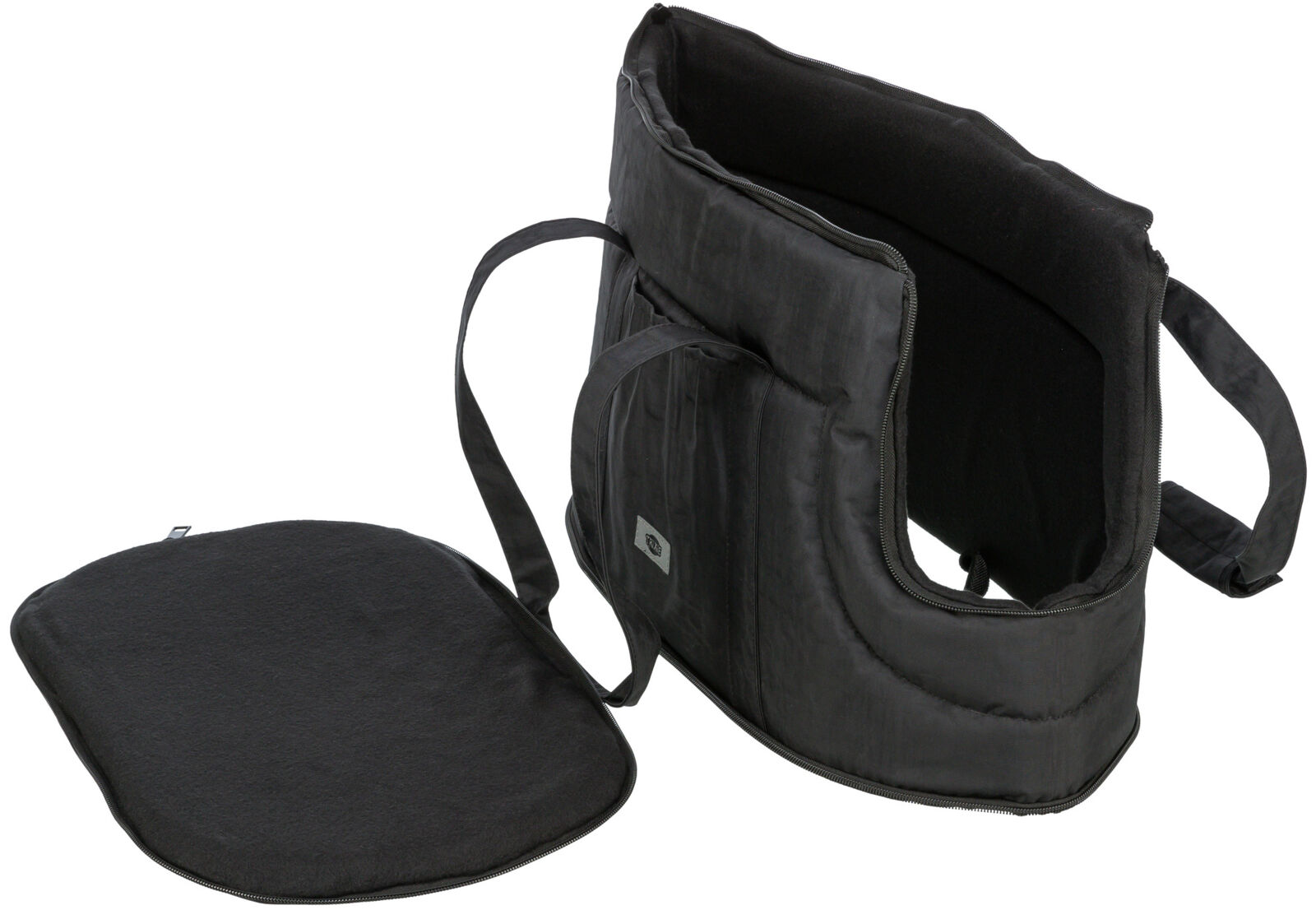 Torba za nošenje malih pasa do 7kg Riva black TRIXIE 28822 - pogled 4