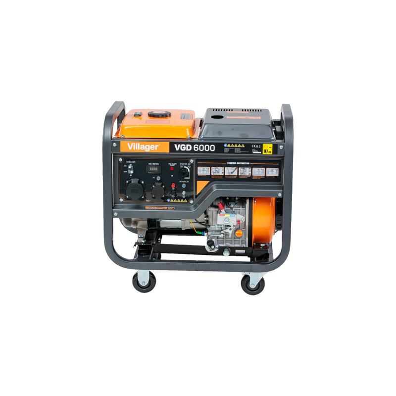 Agregat dizel Villager VGD 6000 - 6kW, 230V - pogled 4