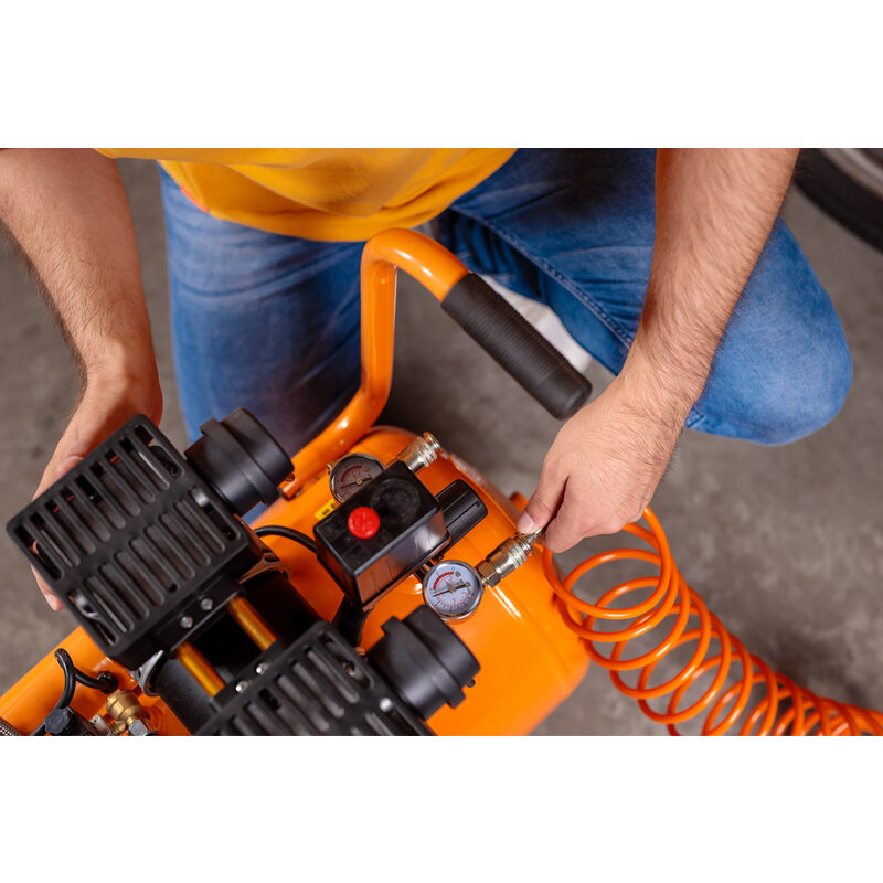 Kompresor za vazduh Villager Silent Force VAT 528/50 - 50L, 3000W, bez ulja - pogled 4