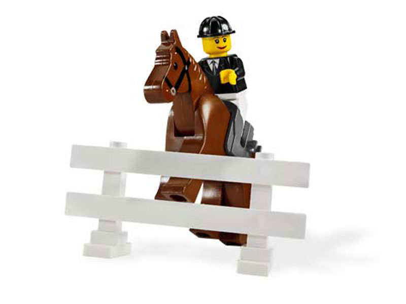 LEGO® City Džip sa prikolicom za konja LE7635 - pogled 4