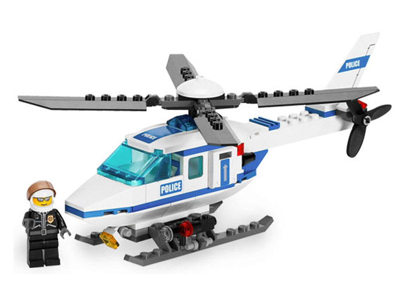 LEGO® City Policijski Helikopter LE7741 - pogled 4