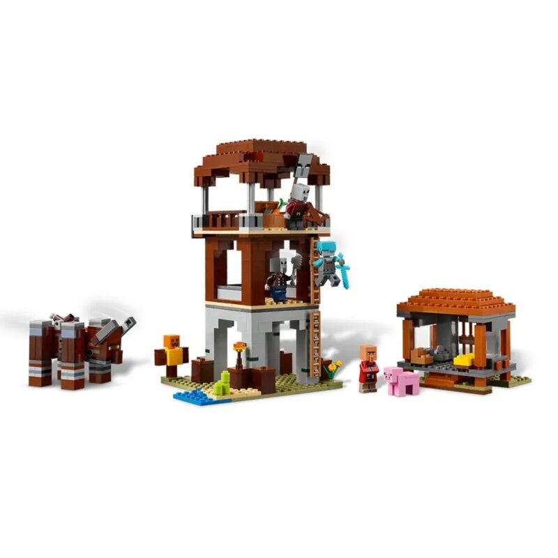 LEGO Minecraft Predstraža pilidžera i ravadžer 21278 - pogled 4