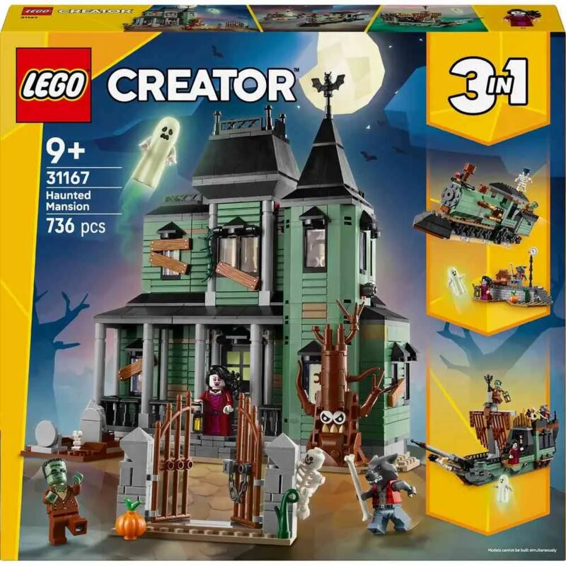 LEGO Creator 3u1 Ukleta kuća 31167 - pogled 4