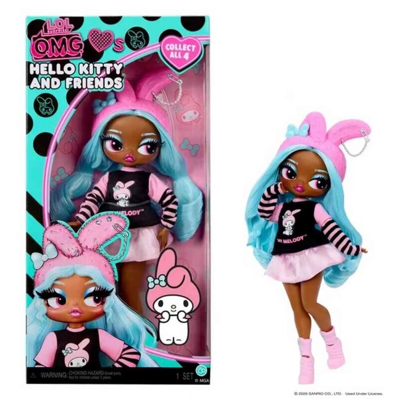 LOL Surprise OMG Hello Kitty Deluxe lutka — asortiman - pogled 4