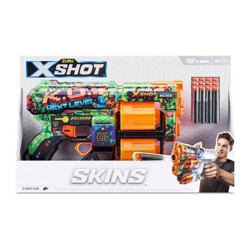 X-Shot Griefer blaster sa rotirajućom cevi - pogled 4
