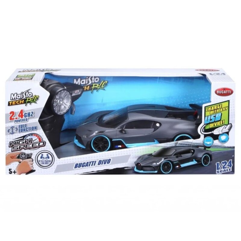 Maisto RC automobil 1:24 Mercedes-EQ, crveni - pogled 4