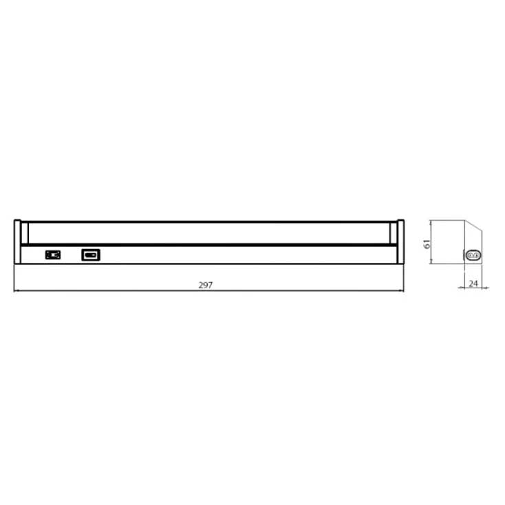Zidna LED lampa sa promenljivom bojom i jačinom svetlosti 4W CCT bela IP44 - pogled 4