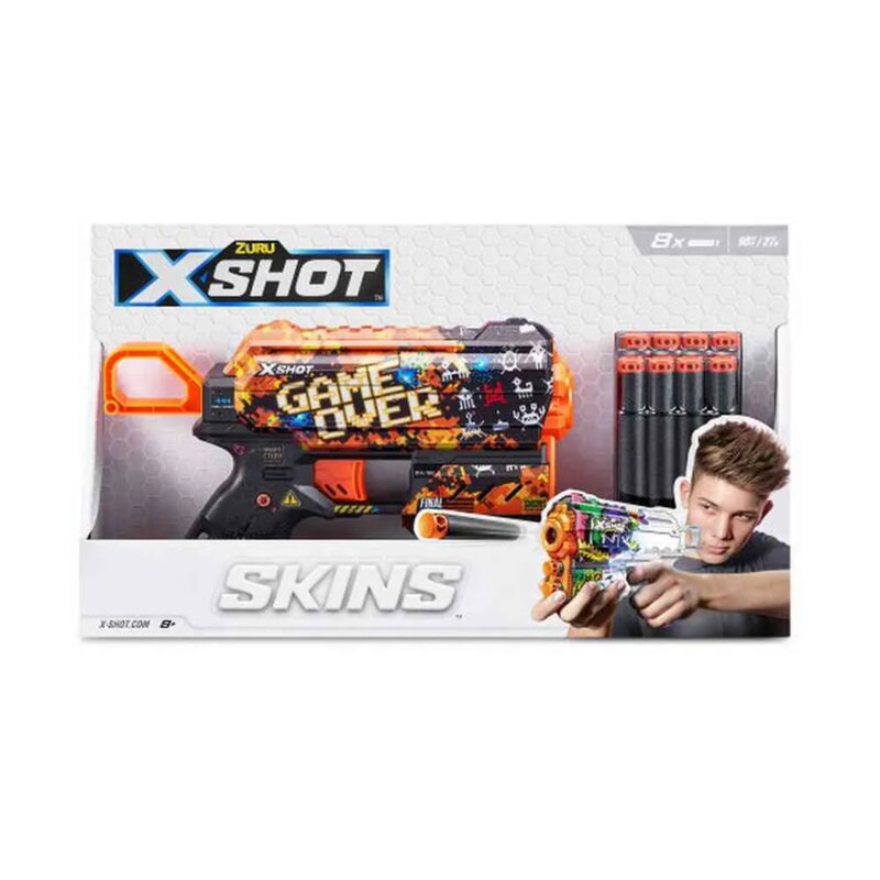 X-Shot Skins Flux Blaster – blaster za decu - pogled 4