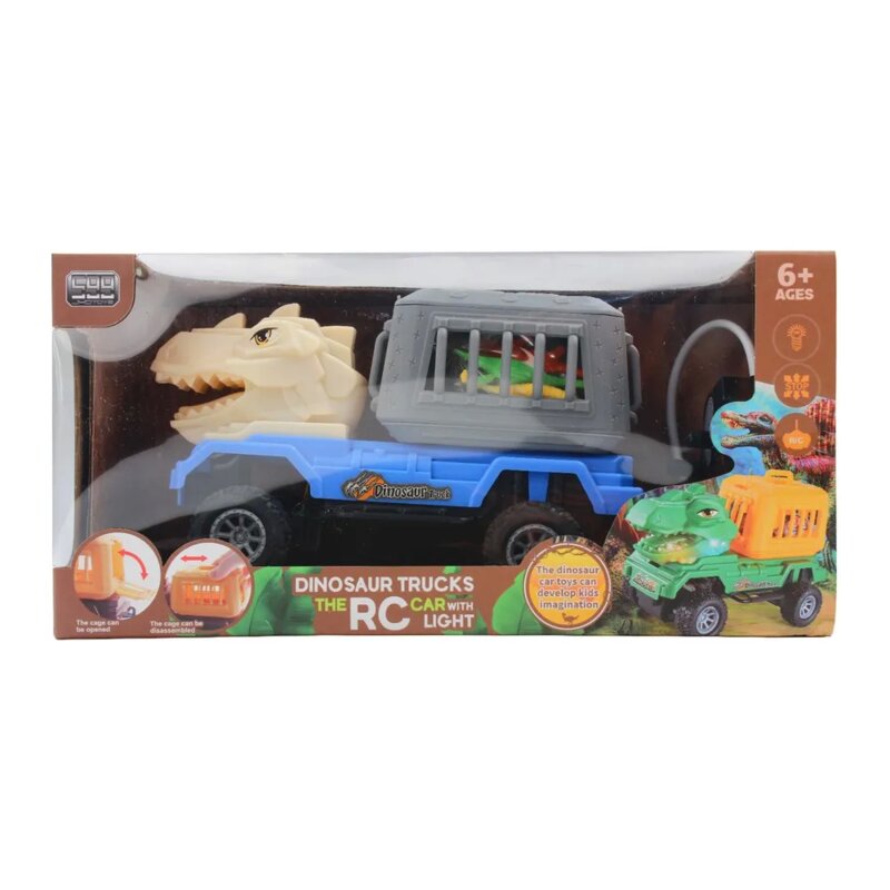 Best Luck RC Dino Auto na Daljinsko Upravljanje sa Svetlima - pogled 4