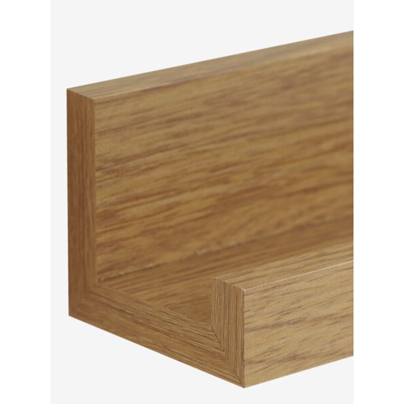 Zidna polica 60x7cm Boja hrasta - pogled 4