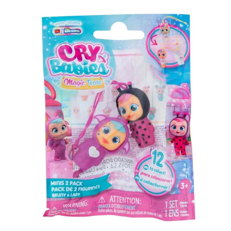 Cry Babies Minis set od 2 lutke – mini figure za skupljanje - pogled 4