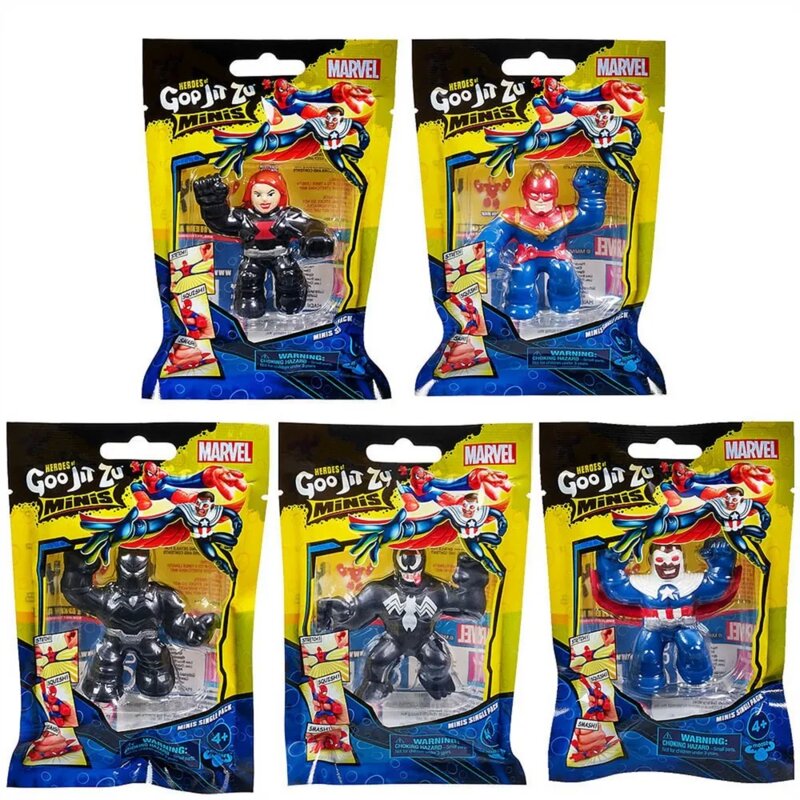 Goo Jit Zu Marvel Mini rastegljiva akciona figura - pogled 4