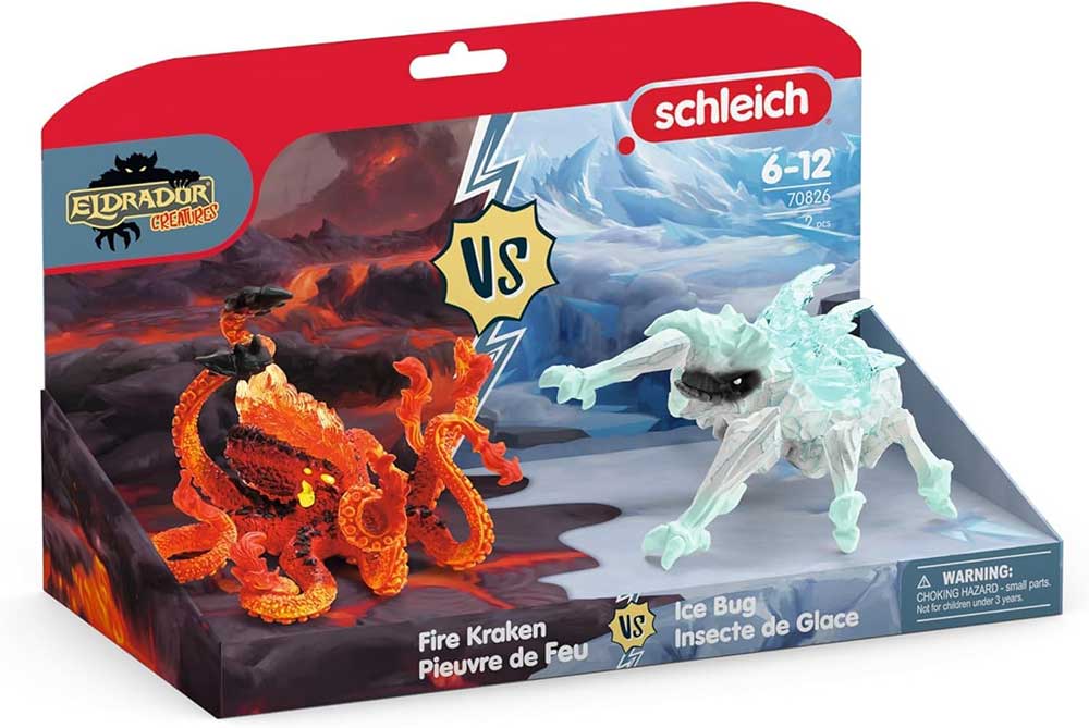 Schleich® Eldrador figurice Ledena buba protiv Vatrenog krakena 70826 - pogled 4