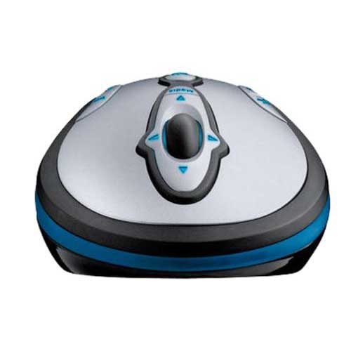 Logitech Media Play bežični miš - Plavi - pogled 4