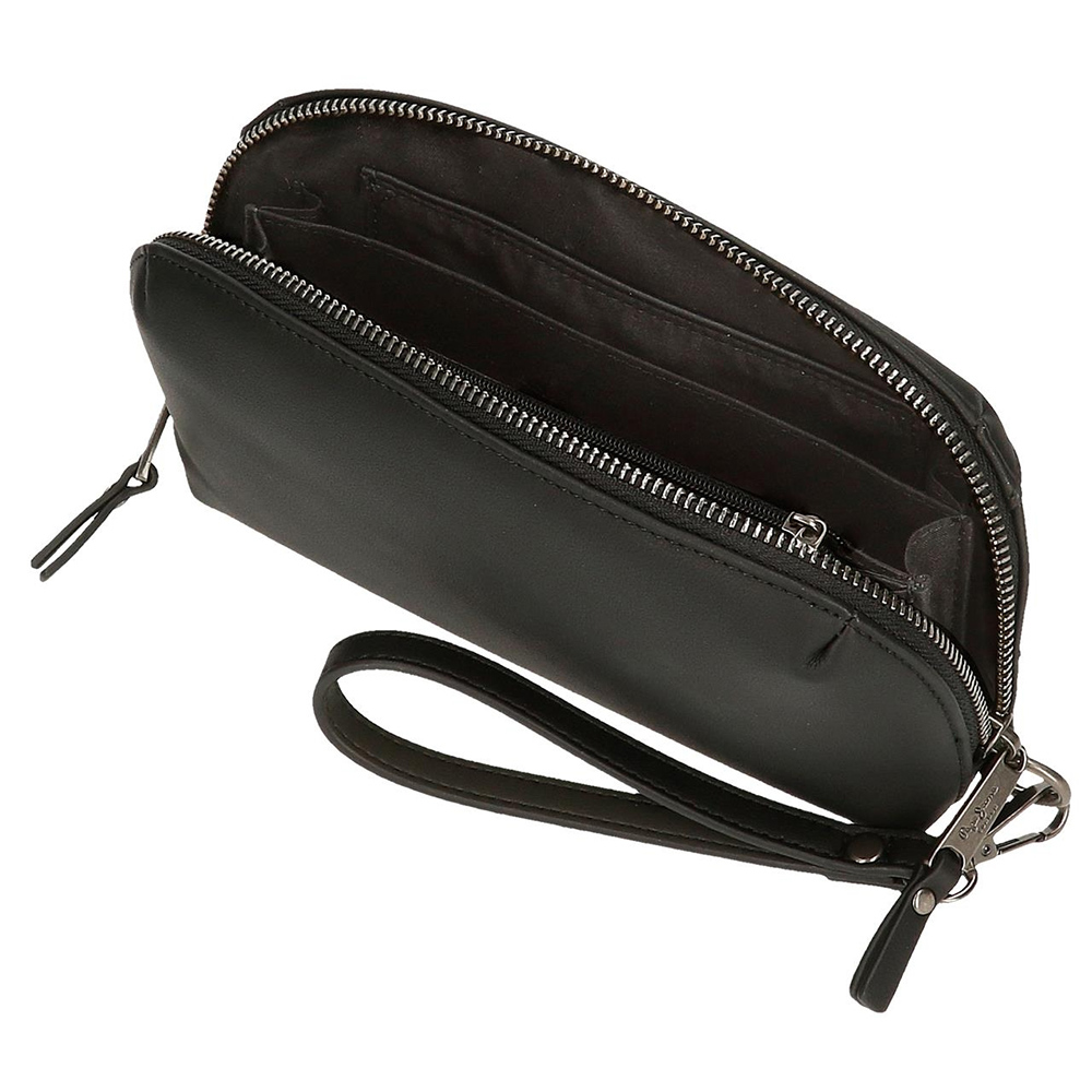 Pepe Jeans Novčanik torbica Piere black 71941 - pogled 4