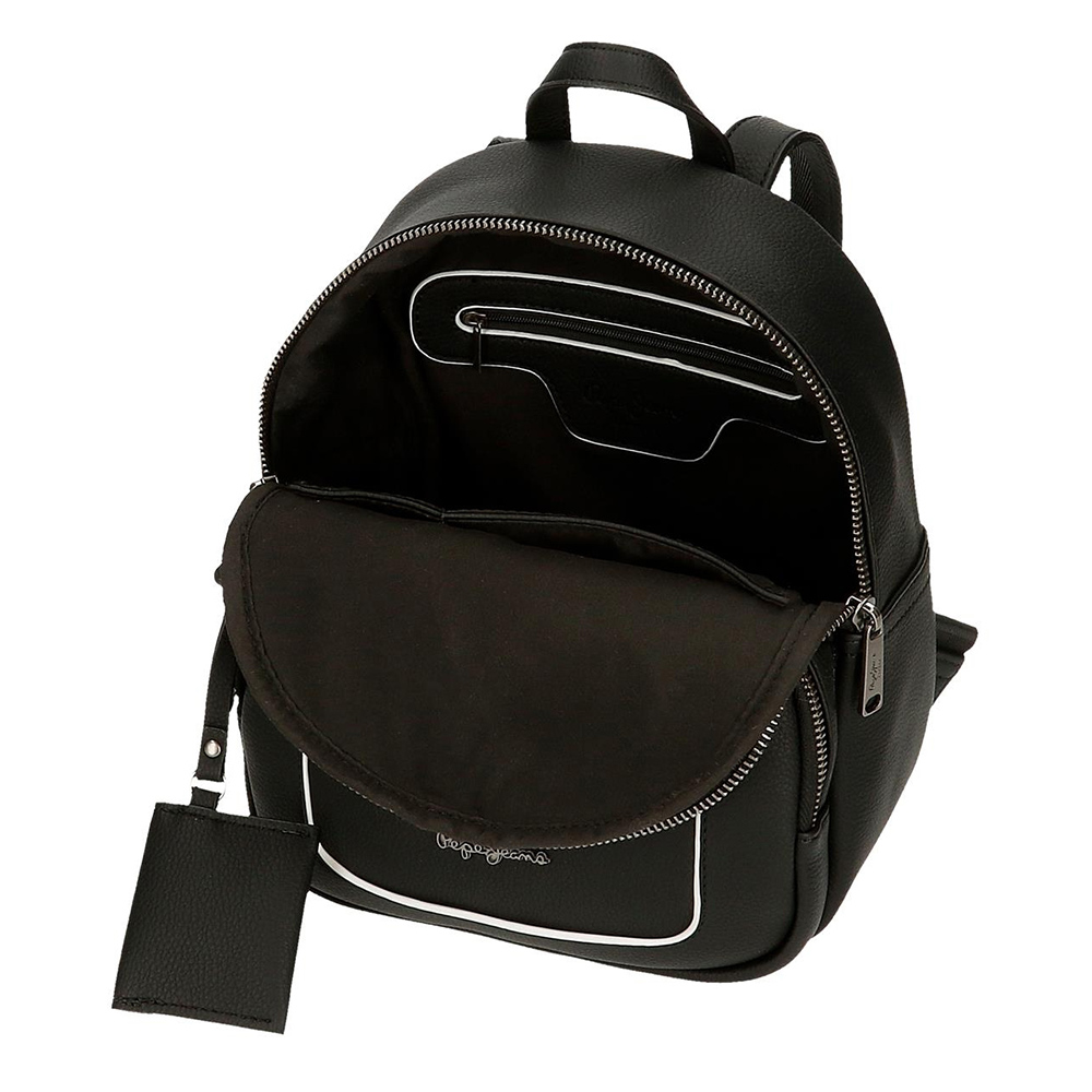 Modni ranac 25cm Pepe Jeans Jeny black 70120 - pogled 4