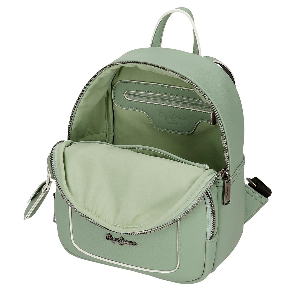 Modni ranac 25cm Pepe Jeans Jeny mint 70120 - pogled 4