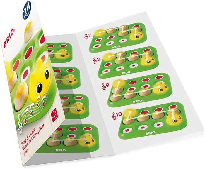 BRIO Muzička igračka Raspevana gusenica 30189 - pogled 4
