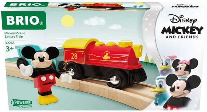 BRIO Disney Vozić na baterije i figurica Mickey Mouse 32265 - pogled 4