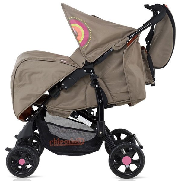 Chipolino Kolica Twiny lime - pogled 4