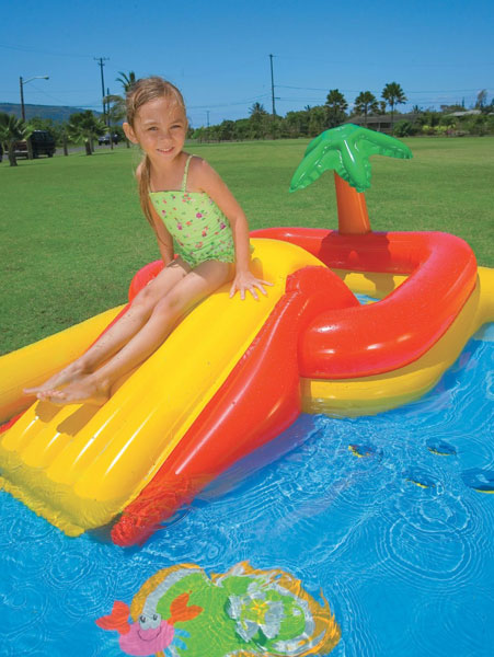 Intex Vodeni Park sa Toboganom 254 x 196 x 79 cm - pogled 4