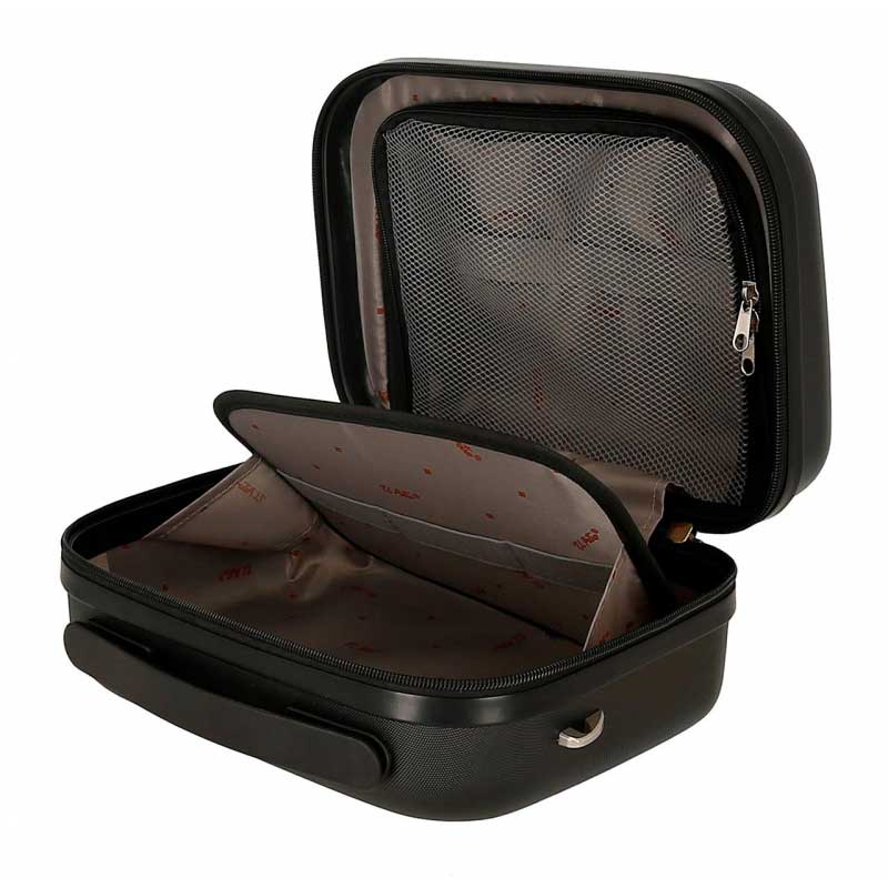 Kozmetički neseser kofer El Potro Vera black 53339 - pogled 4