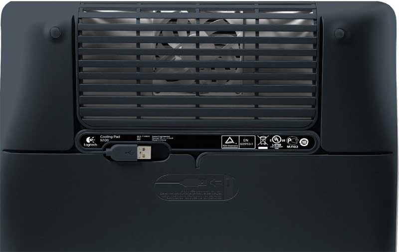 Logitech CoolingPad N-120 Postolje Za Notebook Računare - pogled 4