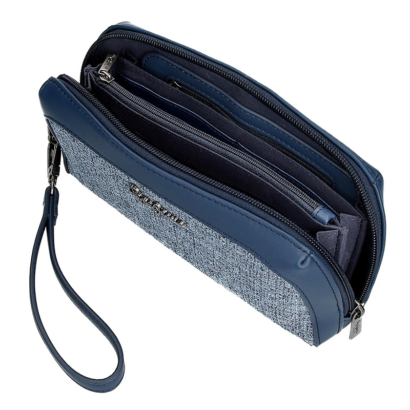 Pepe Jeans Torbica za ruku Maddie blue 76041 - pogled 4
