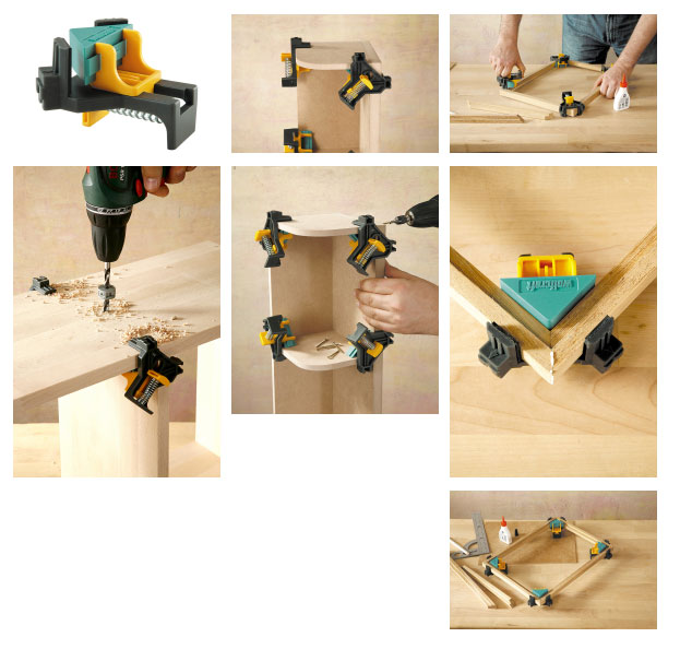 Stolarska ugaona stega par ES22 - pogled 4