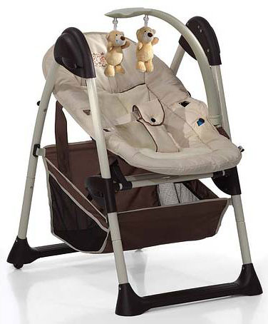 Hauck Stolica za hranjenje/ležaljka Sit&Relax Zoo brown 665107 - pogled 4
